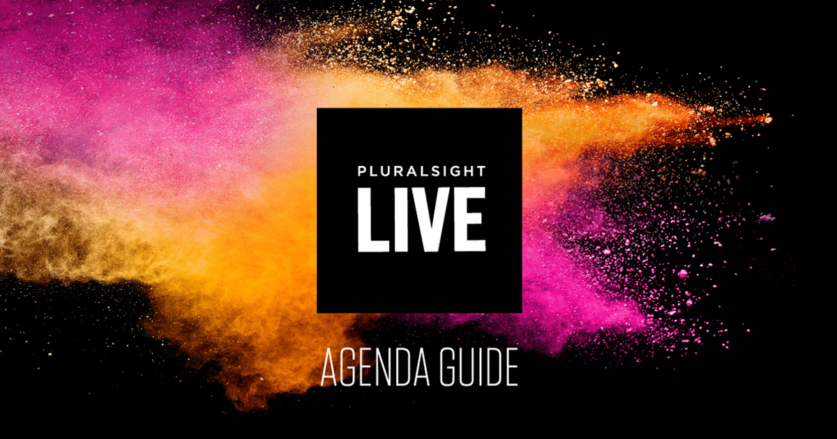 Pluralsight LIVE agenda guide: Leading your digital transformation