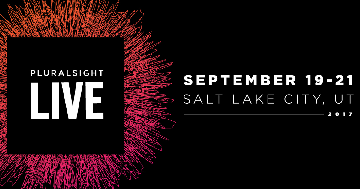 Pluralsight LIVE: A lineup you won't want to miss