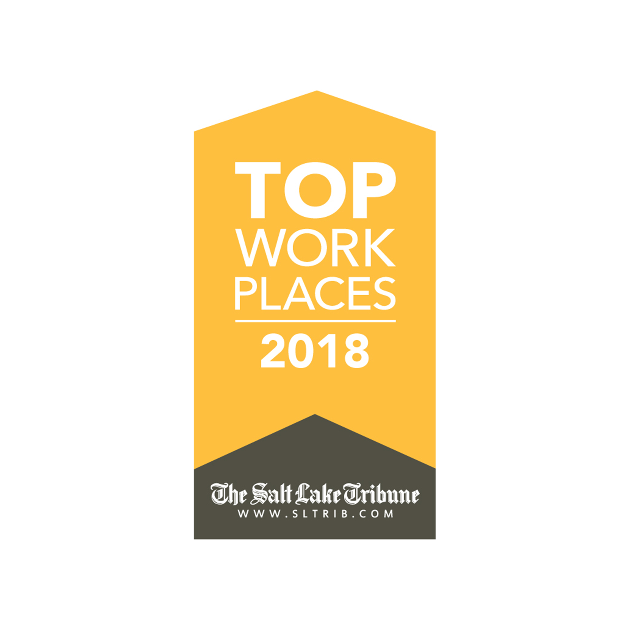  Named 2018 Top Workplace and Top Leadership by The Salt Lake Tribune