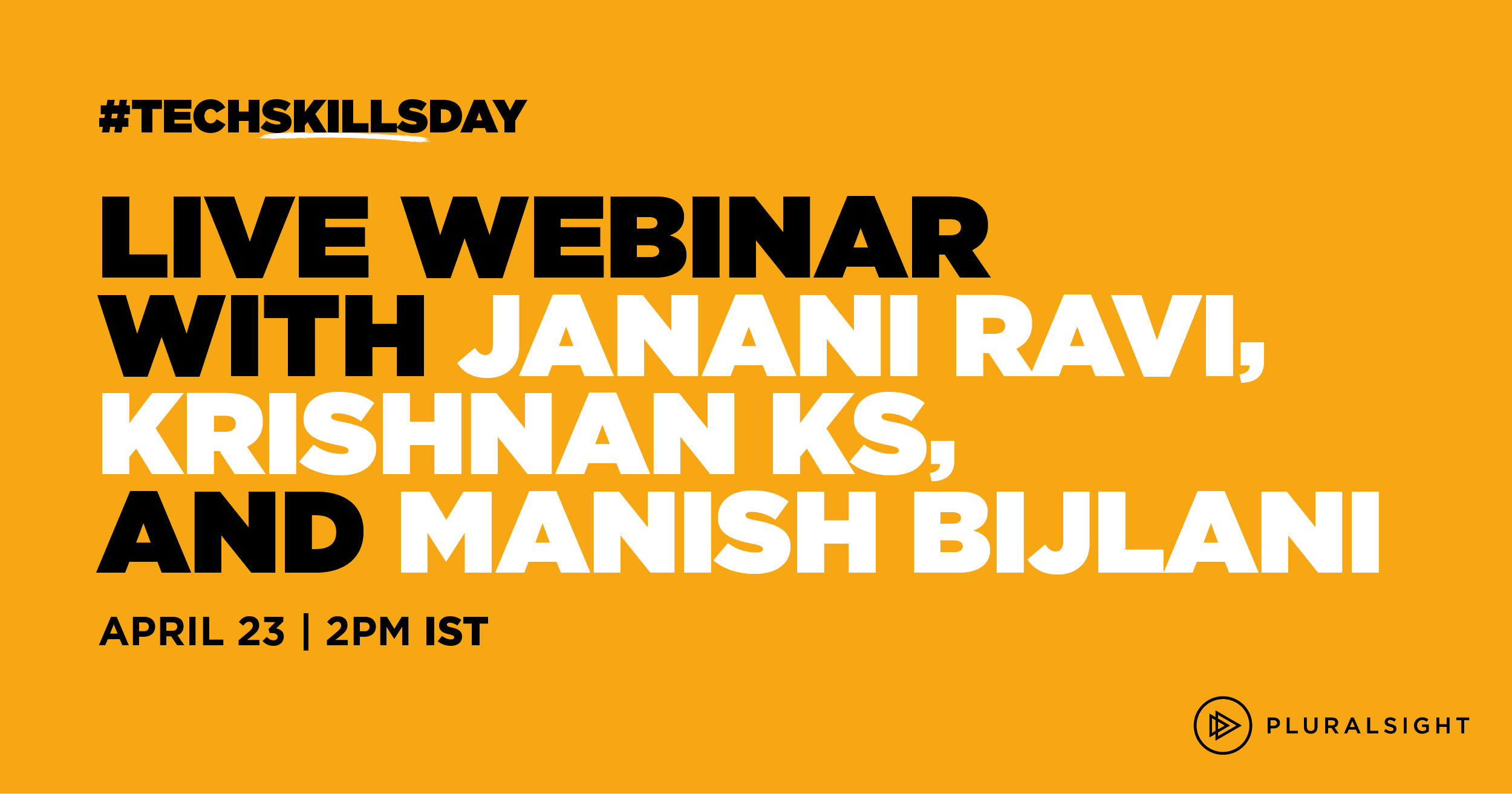 Webinar | Tech Skills Day fireside chat with Janani Ravi